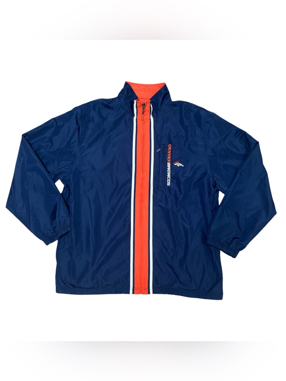 Y2K Denver Broncos Nfl Reebok Windbreaker